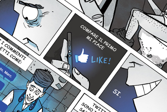 Marc Maron: il fumetto-critica ai social network