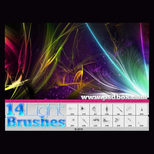 Light Streak Brushes