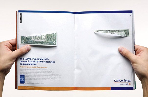 40 Amazingly Creative Double Page Magazine Ads Guerrilla Marketing Photo