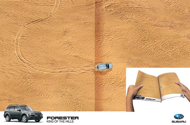 40 Amazingly Creative Double Page Magazine Ads Guerrilla Marketing Photo