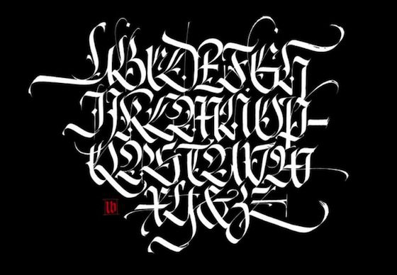 Calligraphy | Luca Barcellona