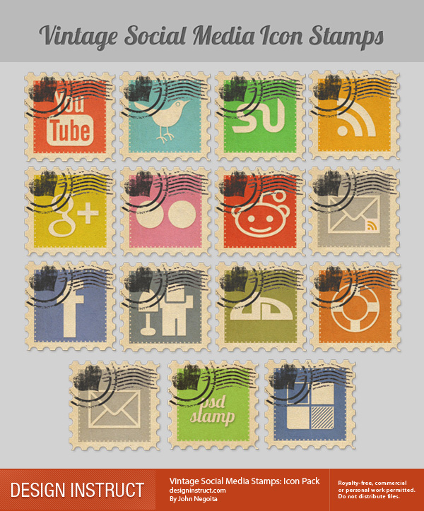 Vintage-icons