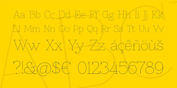 30 Light & Ultra-Thin Fonts for Your New Designs