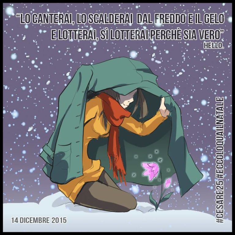 25 disegni per 25 giorni tutti dedicati a Cesare Cremonini, ecco il perchè: