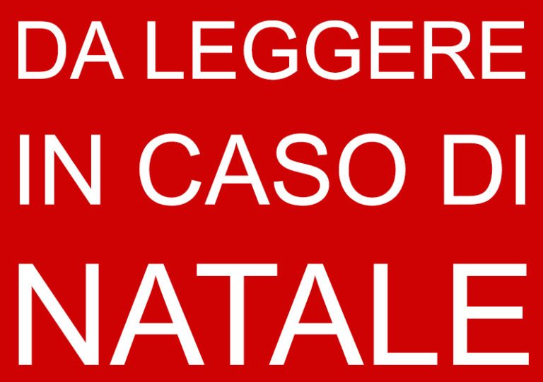 Memorie di un grafico – SPECIALE NATALE
