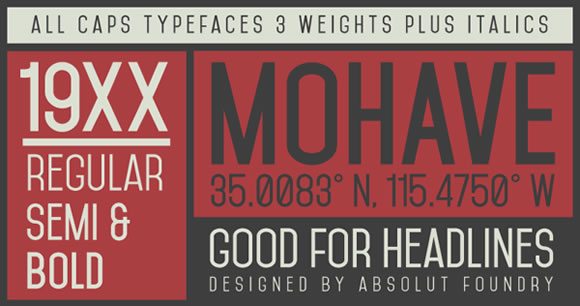 10 Fresh Free Fonts