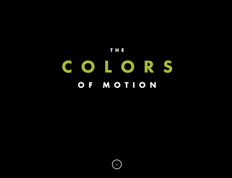 Le palette colori del cinema