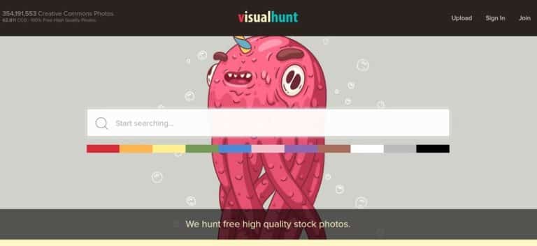 Visual Hunt il sito con piu di 300 milioni di foto free!