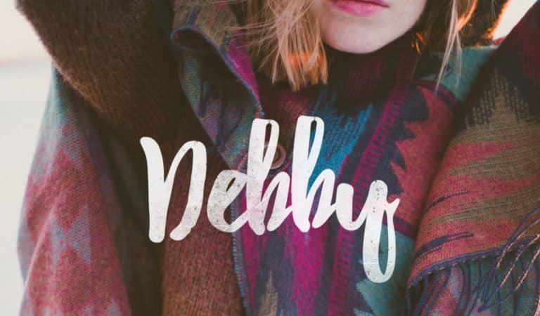 Font del giorno: Debby Font del giorno: Debby