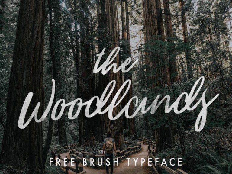 Font del girno THE WOODLANDS