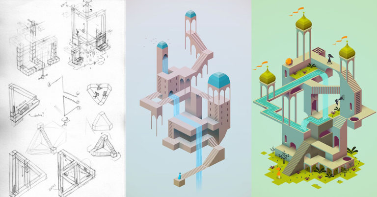 Dalla carta al videogame – Le fantastiche illustrazioni di Monument Valley