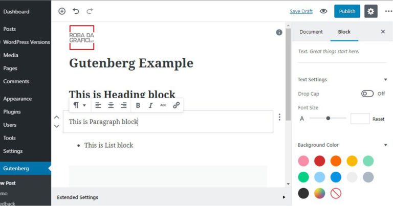 WordPress 5.0 – In arrivo Gutenberg