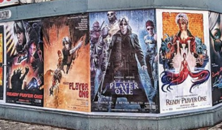 I poster hackerati di Ready Player One I poster hackerati di Ready Player One