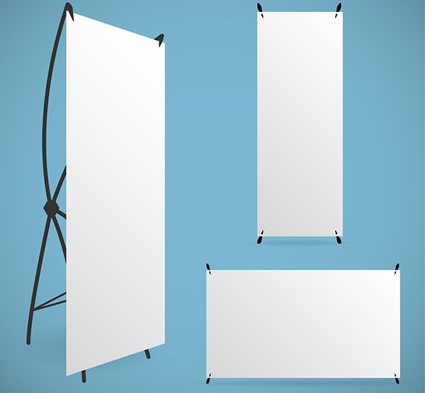 Blank RollUp Banners 