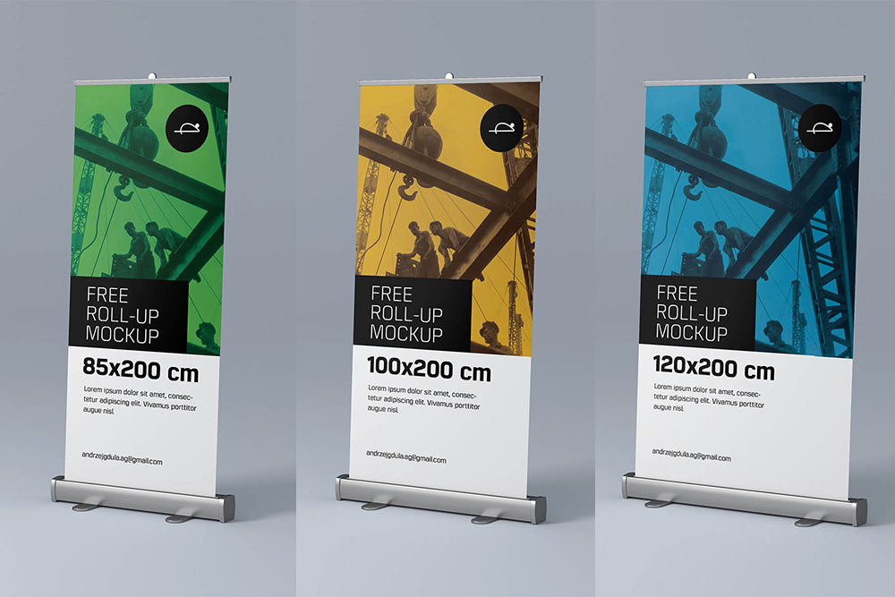 Free Roll-up Mockup