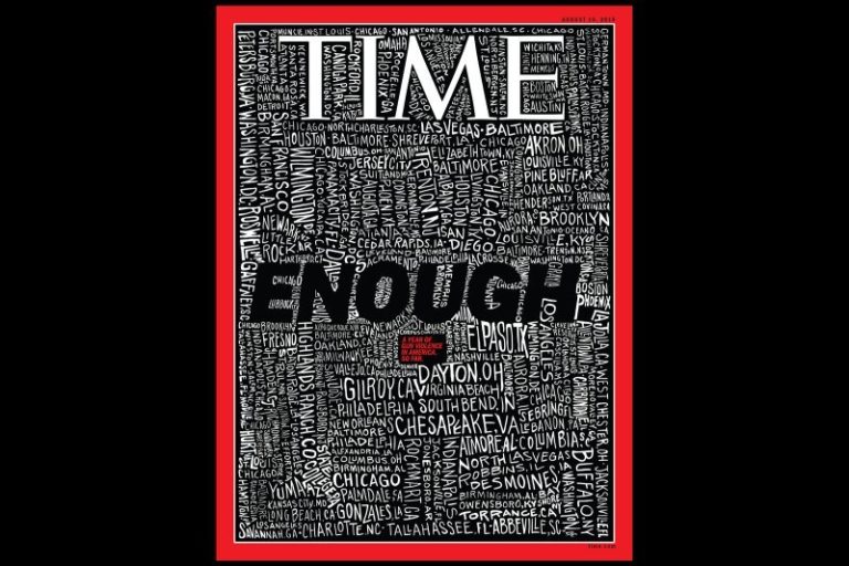 Time Magazine e la sua copertina sulle sparatorie di massa
