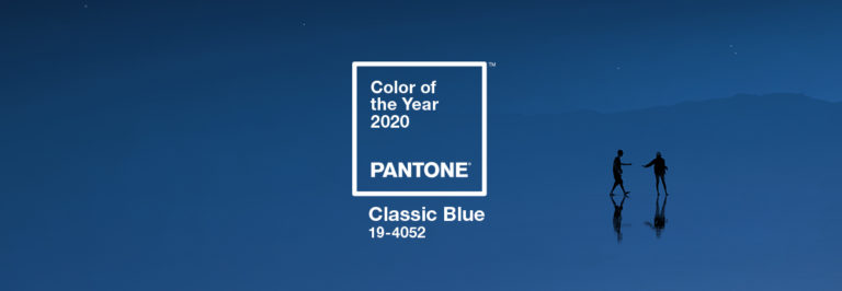 Classic blue PANTONE 2020