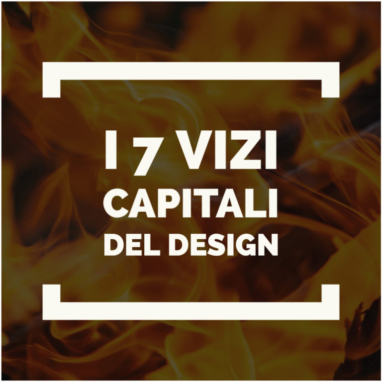 7 errori di progettazione che fanno i designer alle prime armi