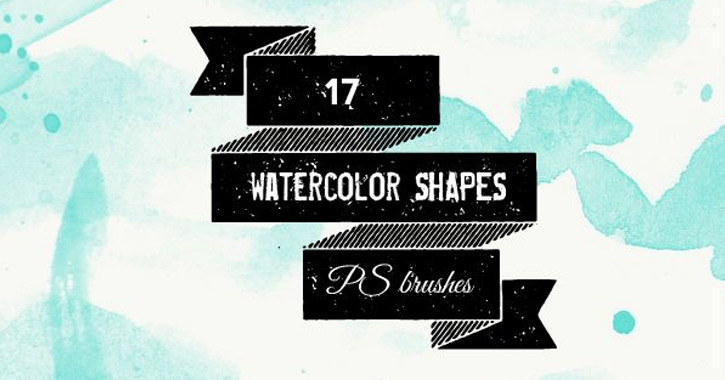 shape splatter brushes photoshop