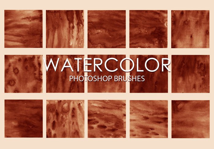 Free Watercolor Photoshop Brushes