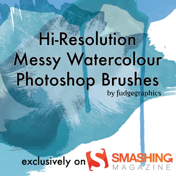 messy-release 50 Of The Best Watercolor Brushes To Create Beautiful Designs