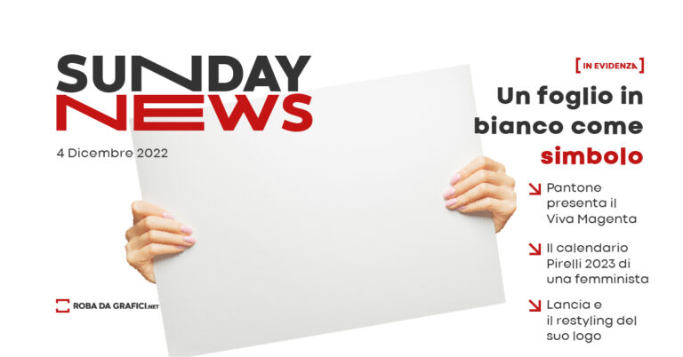 Sunday News – 4 Dicembre 2022