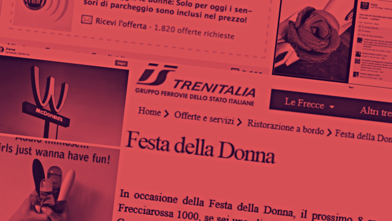 Le peggiori campagne social per l’8 marzo